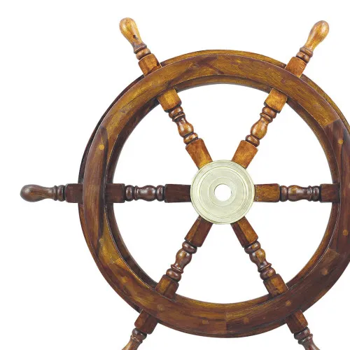 Detailansicht von Steuerrad
