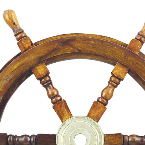 Steuerrad – Detail der Oberfläche