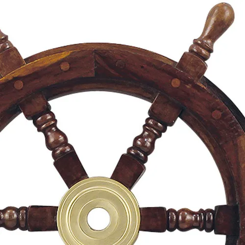Steuerrad – Detail der Oberfläche