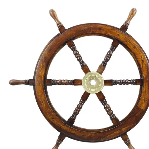 Detailansicht von Steuerrad