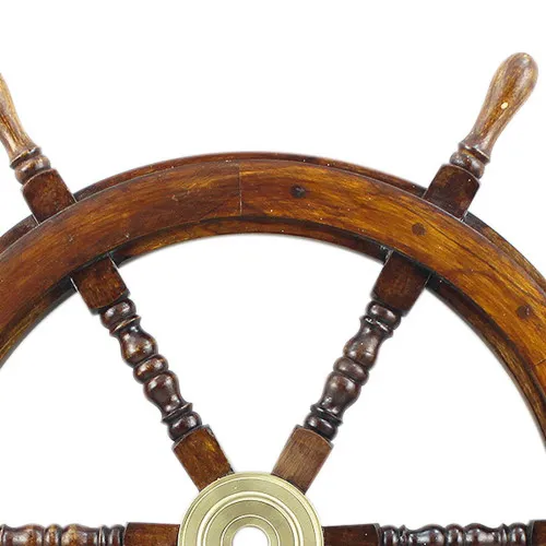 Steuerrad – Detail der Oberfläche