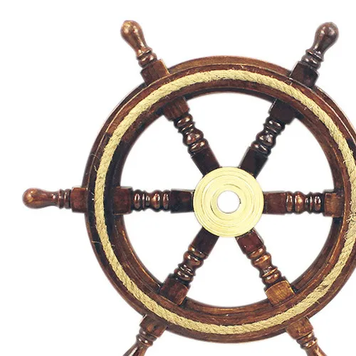 Detailansicht von Steuerrad