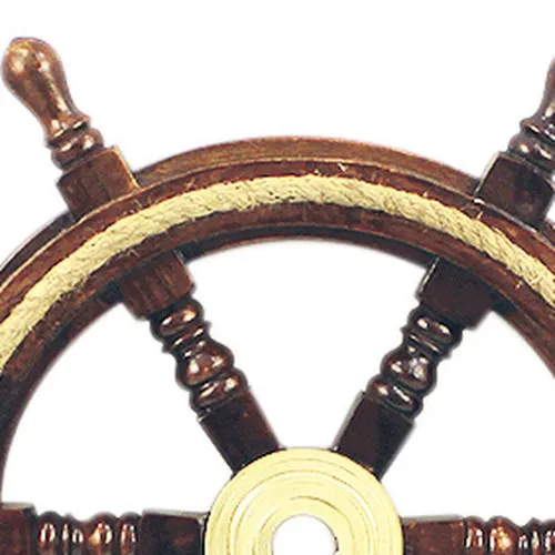 Steuerrad – Detail der Oberfläche