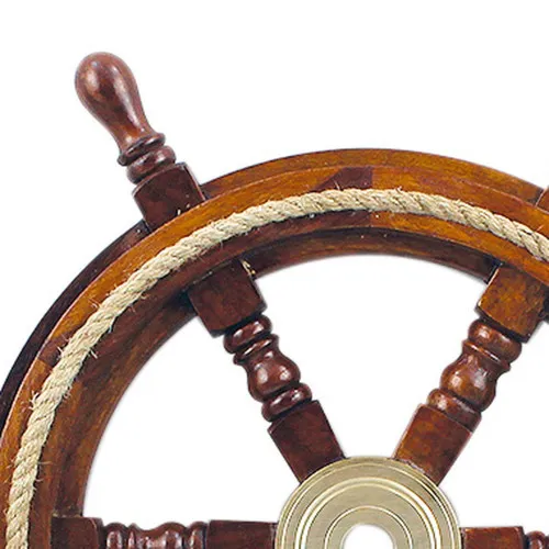 Steuerrad – Detail der Oberfläche