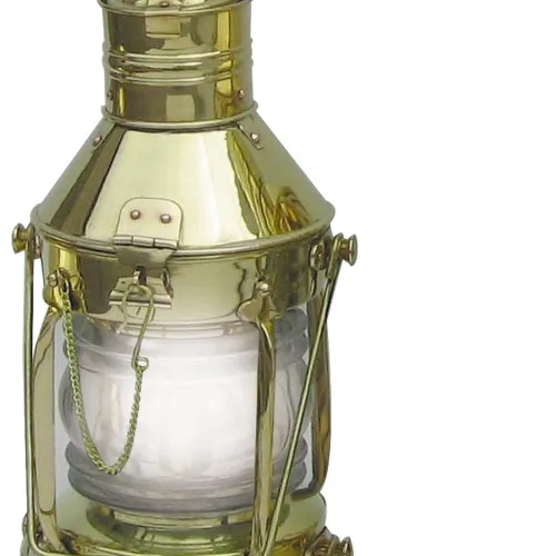 Ankerlampe elektrisch in Nahaufnahme