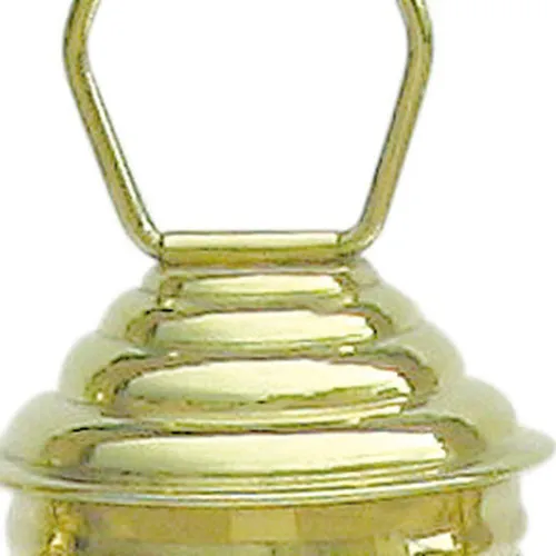 Mastlampe mit Petroleumbrenner – Detail der Oberfläche