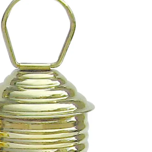 Backbordlampe elektrisch – Detail der Oberfläche