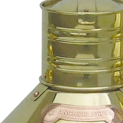 Ankerlampe elektrisch – Detail der Oberfläche