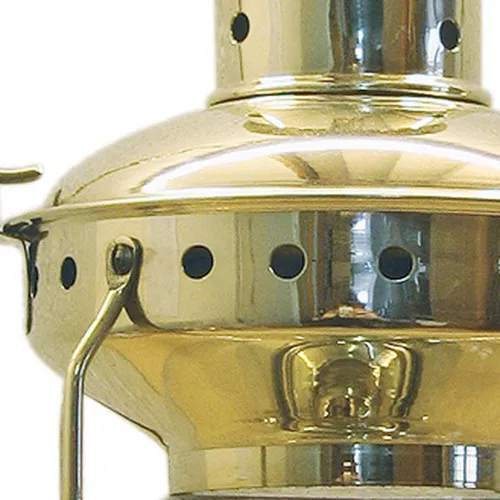 Lampe mit Petroleumbrenner – weitere Ansicht