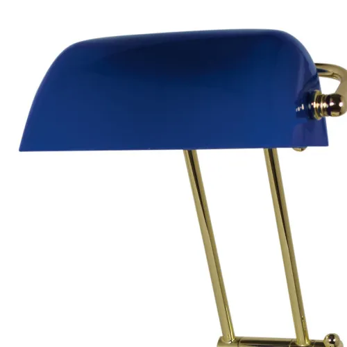 Detailansicht von Bankerlampe