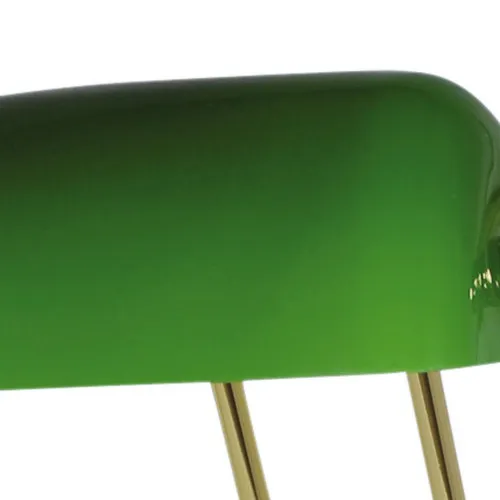 Bankerlampe – Detail der Oberfläche