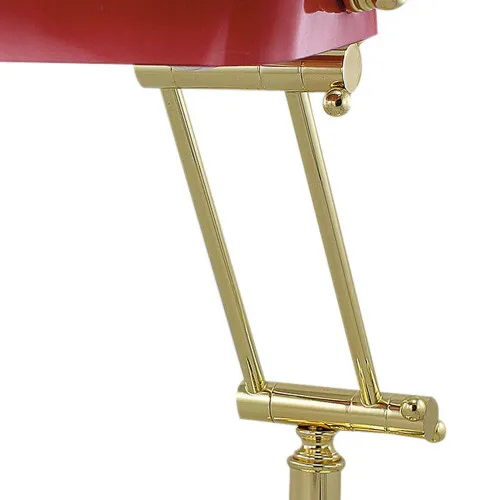 Bankerlampe in Nahaufnahme