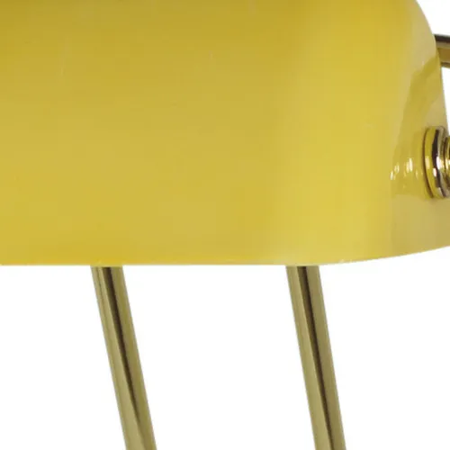 Bankerlampe – Detail der Oberfläche