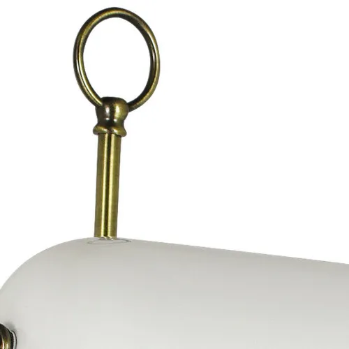 Bankerlampe – Detail der Oberfläche