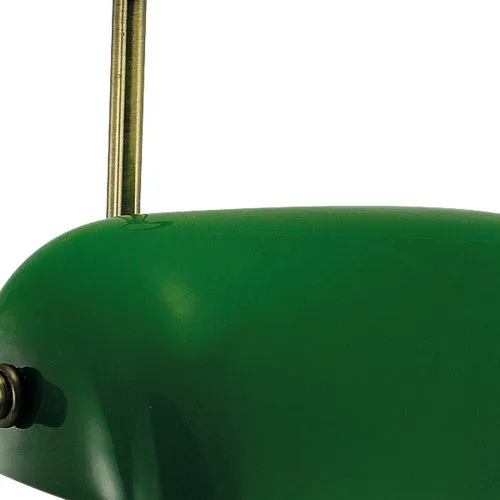 Bankerlampe – Detail der Oberfläche