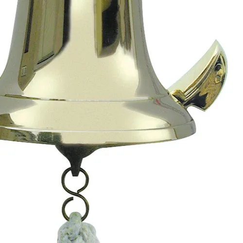 Glocke mit Ankerwandhalterung in Nahaufnahme
