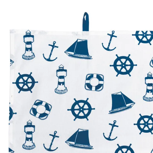 Detailansicht von Geschirrtuch - Maritim