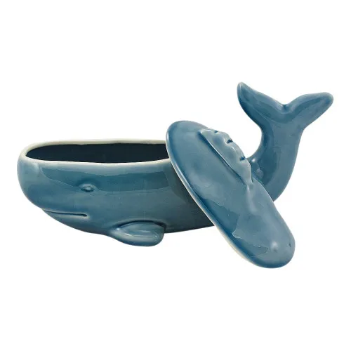 Detailansicht von Dose - Wal