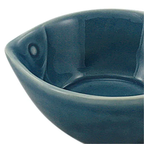 Detailansicht von Schale - Fisch