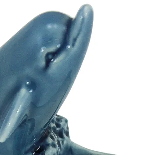 Teelicht - Delfin – Detail der Oberfläche