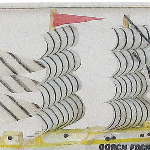 Flaschenschiff - Gorch Fock – Detail der Oberfläche