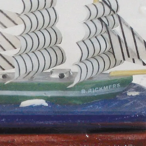 Flaschenschiff - Rickmer Rickmers – weitere Ansicht