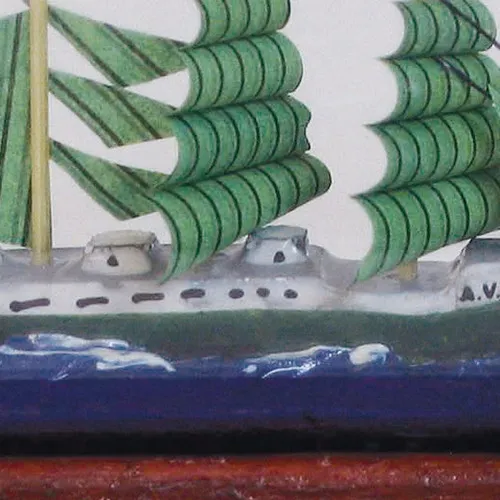 Flaschenschiff - A.v.Humboldt – weitere Ansicht