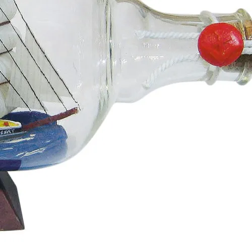 Flaschenschiff - Passat in Nahaufnahme