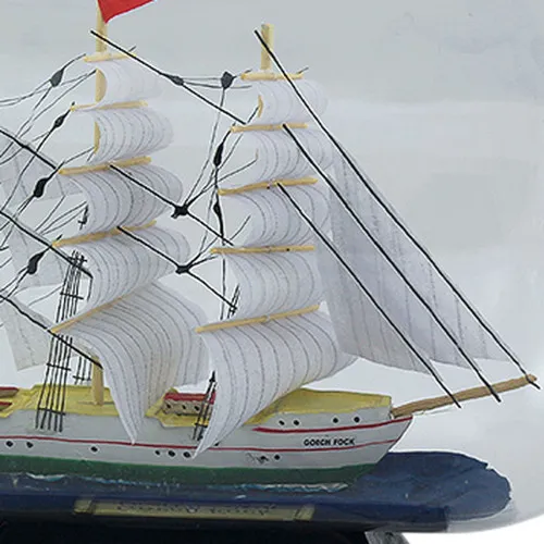 Flaschenschiff - Gorch Fock – weitere Ansicht