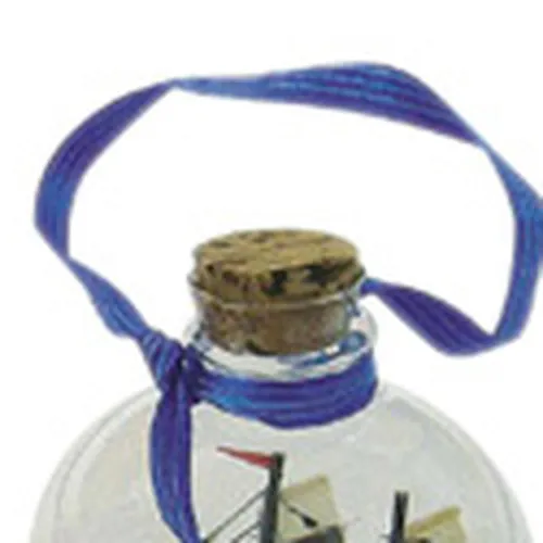 Flaschenschiff - Set – Detail der Oberfläche