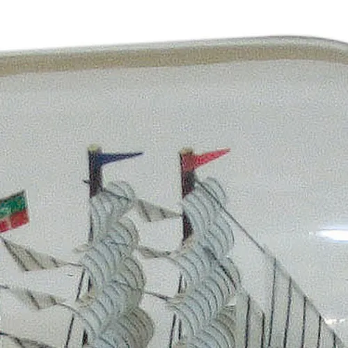 Flaschenschiff - Rickmer Rickmers – Detail der Oberfläche