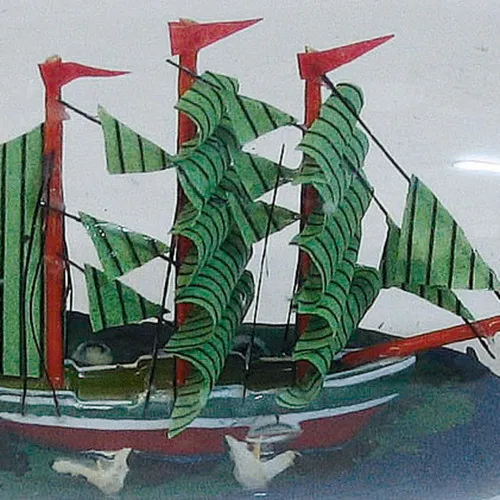 Flaschenschiff - Alexander von Humboldt – weitere Ansicht