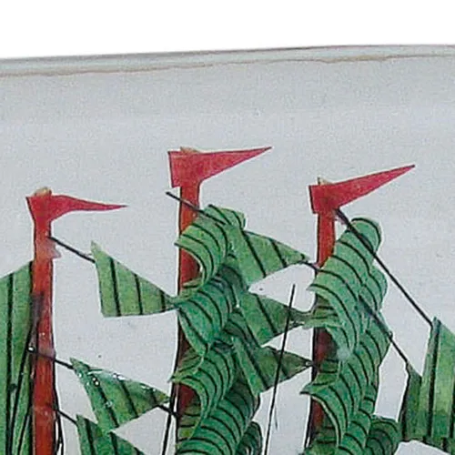 Flaschenschiff - Alexander von Humboldt – Detail der Oberfläche