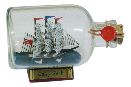 Flaschenschiff - Cutty Sark