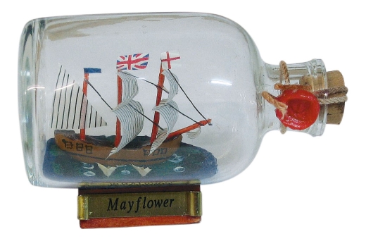 Flaschenschiff - Mayflower