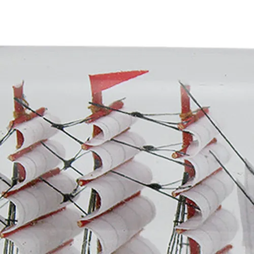 Flaschenschiff - Passat – Detail der Oberfläche