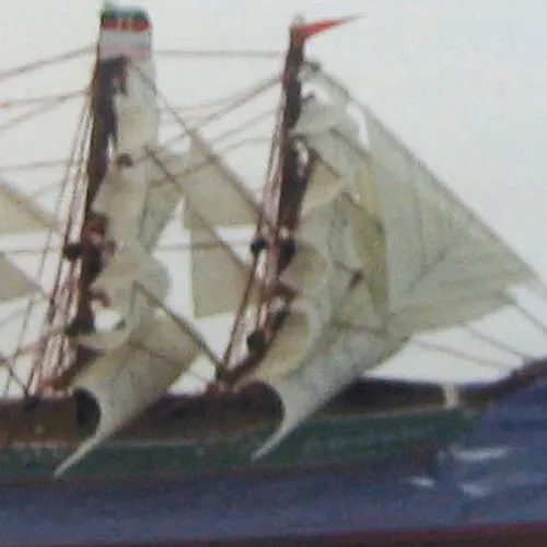 Flaschenschiff - Rickmer Rickmers – weitere Ansicht