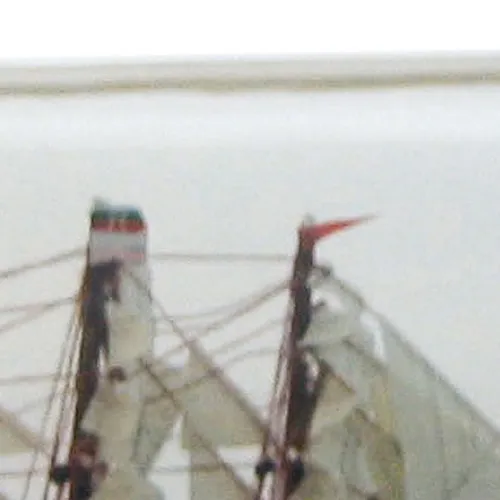Flaschenschiff - Rickmer Rickmers – Detail der Oberfläche