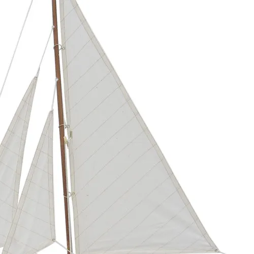 Segel-Yacht in Nahaufnahme