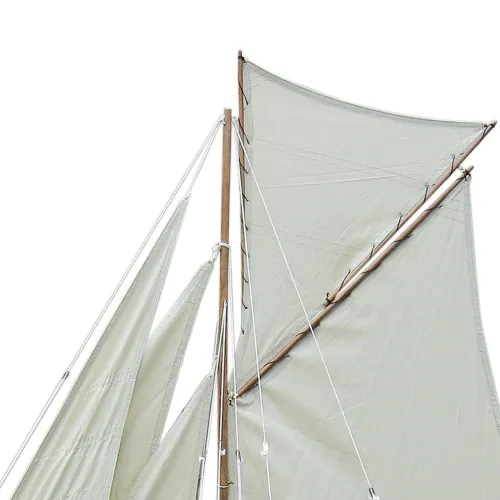 Segel-Yacht – Detail der Oberfläche