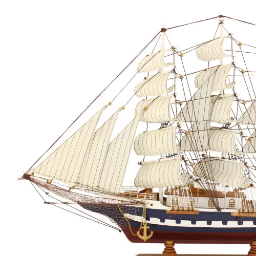 Detailansicht von Segelschiff