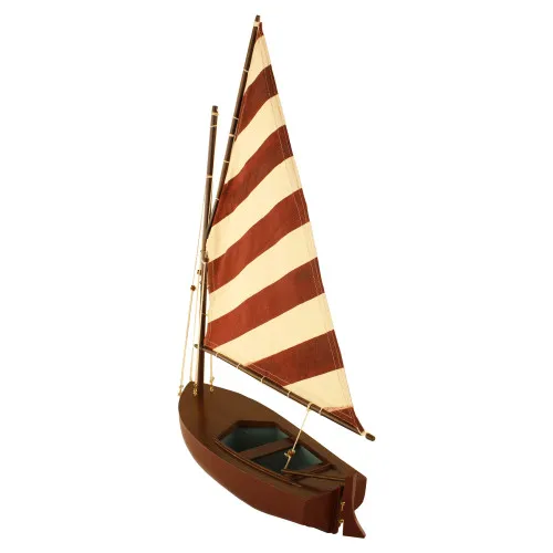 Segelboot in Nahaufnahme