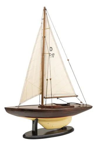 Detailansicht von Segelyacht