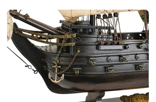 Piratenschiff in Nahaufnahme