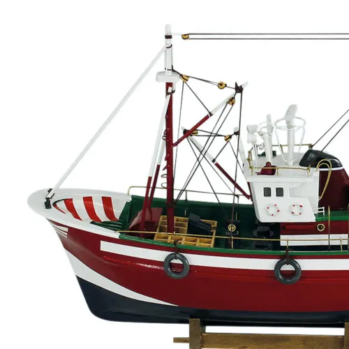 Detailansicht von Fischkutter