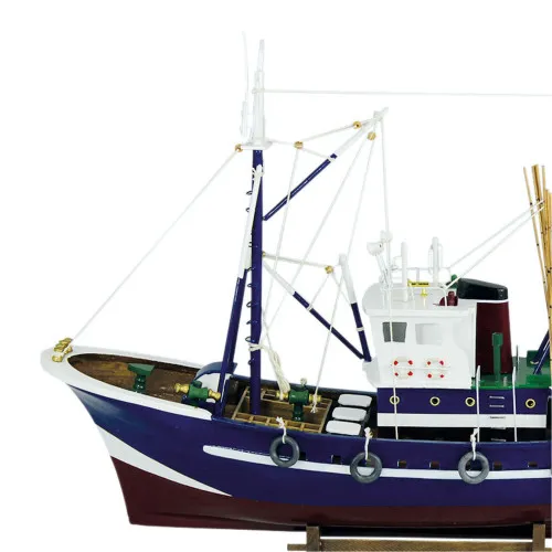 Detailansicht von Fischkutter