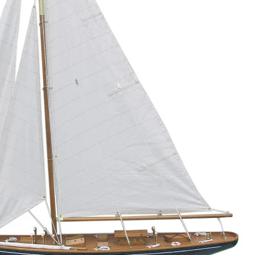 Segelyacht in Nahaufnahme