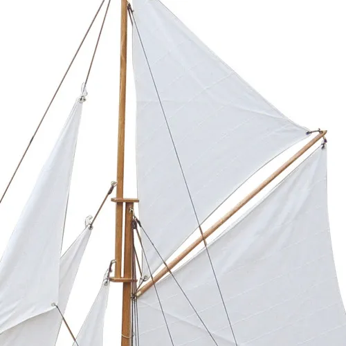 Segel-Yacht – Detail der Oberfläche