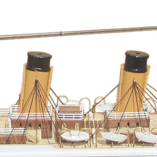 Schiffsmodell-Titanic – Detail der Oberfläche