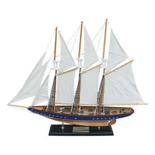 Segelschiff Modellschiff aus Holz 71 x 56 cm
